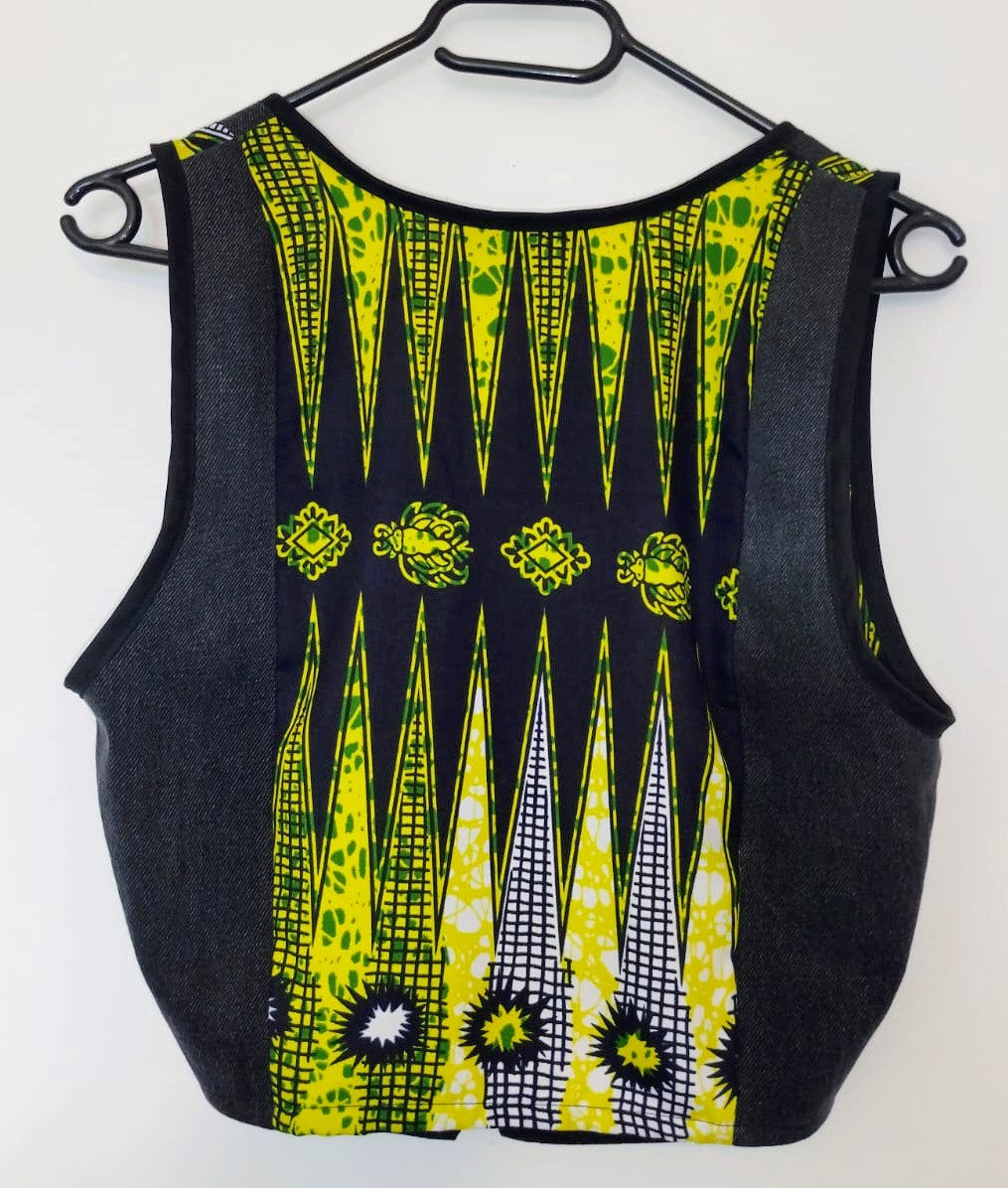 Gilet Corset Bimatière "Hybrid Riot"