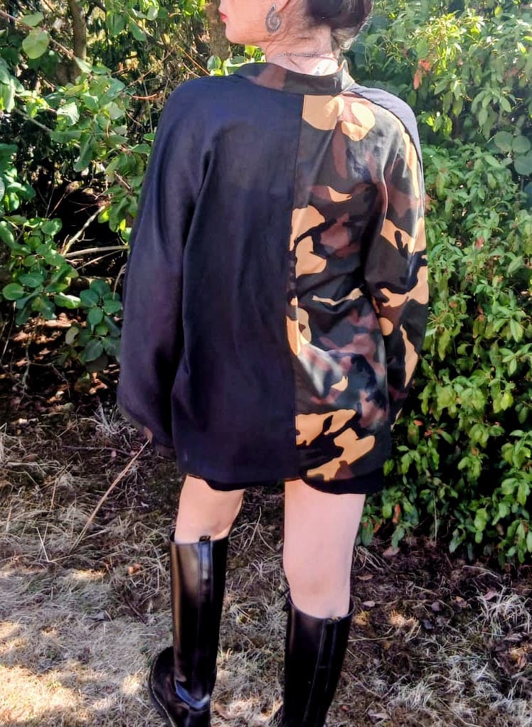 Kimono Bicolore Punk Rock & Camouflage