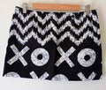 Jupe mini "XOXO"
