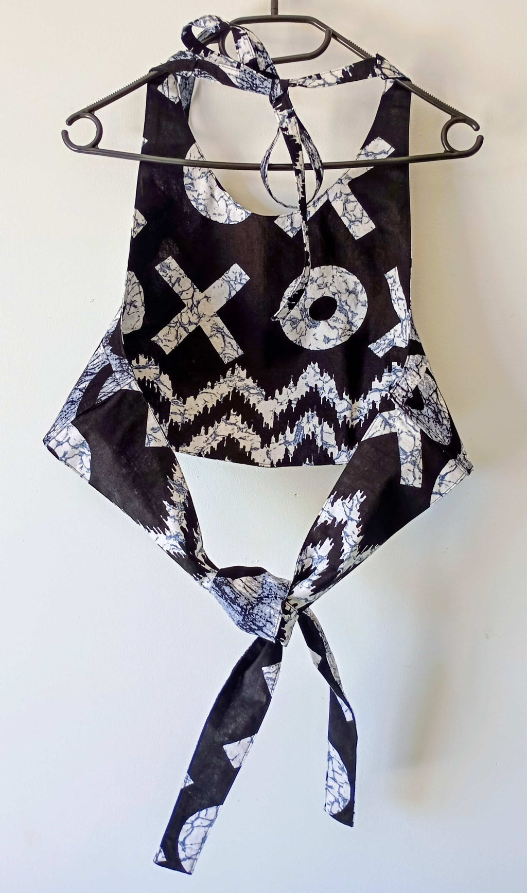 Crop Top Dos Nu Réversible en Wax