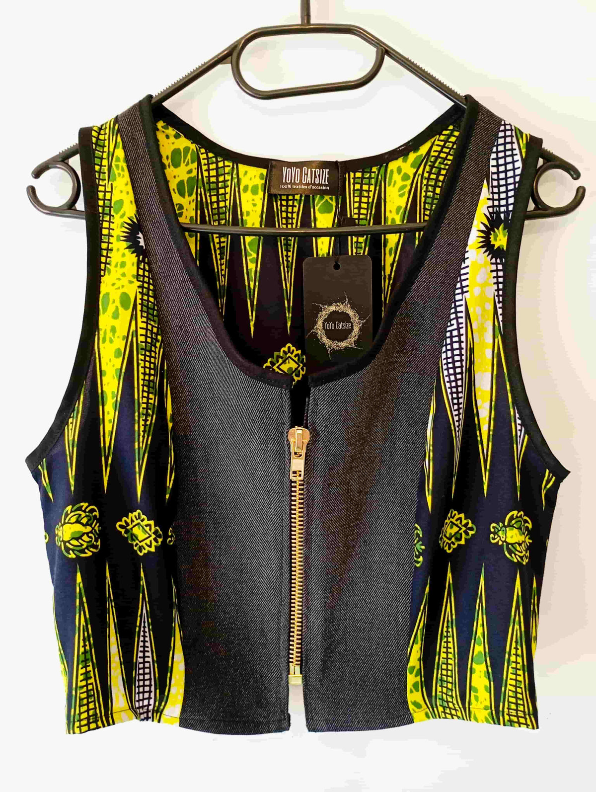 Gilet Corset Bimatière "Hybrid Riot"