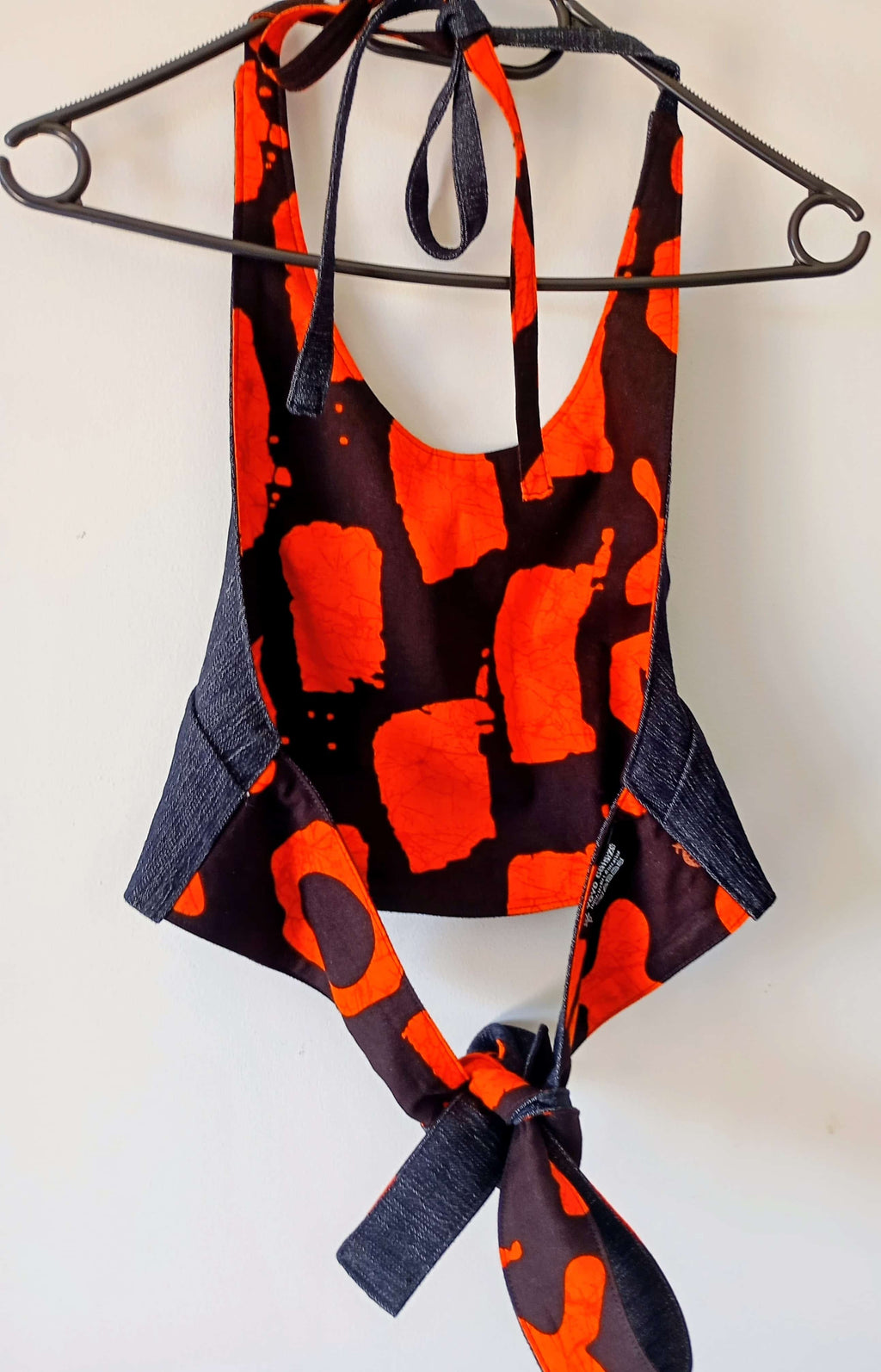 Crop Top Dos Nu Réversible