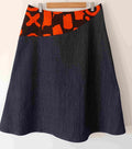 Jupe Midi Asymétrique "Anarchie Solaire"